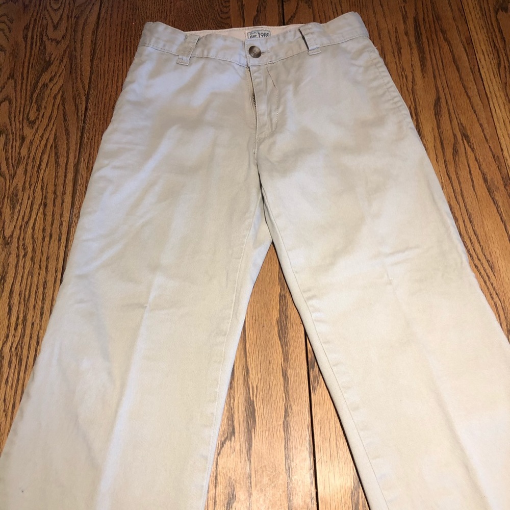 Boys khaki chinos